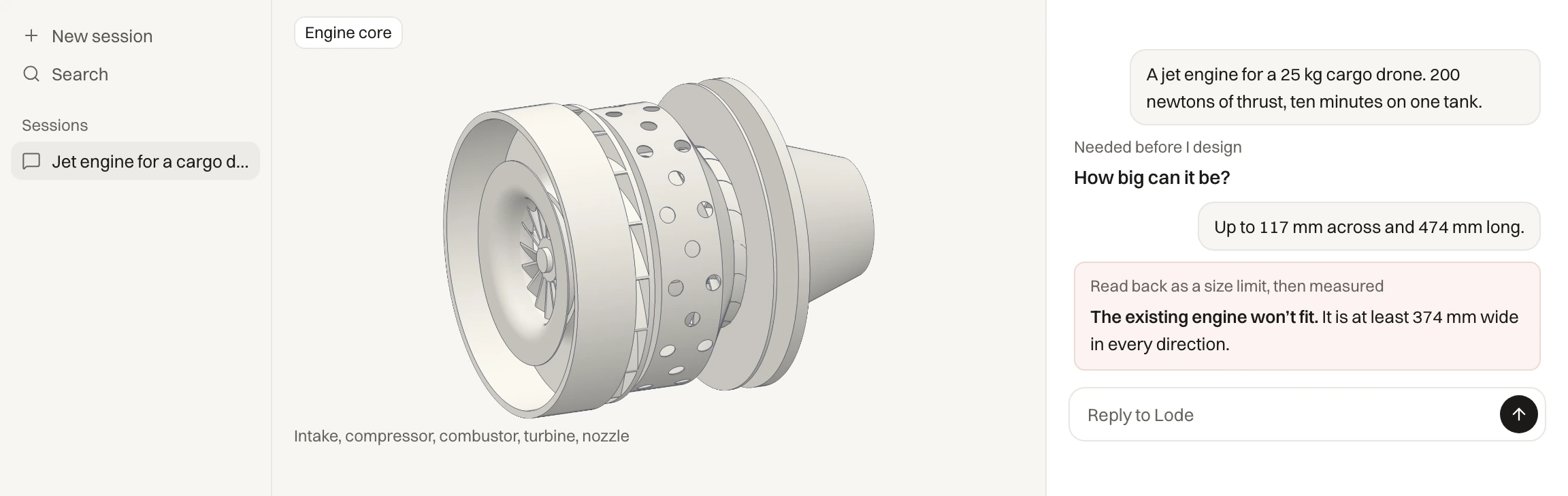 Lode Studio: a question about a machine and its answer